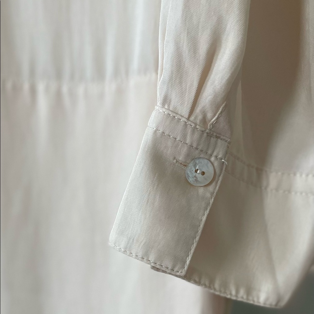 Vince shirt dress with mother of pearl buttons - Picture 8 of 14